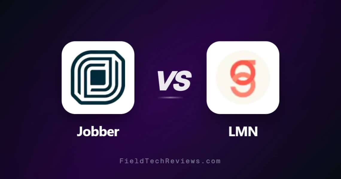 Jobber vs LMN comparison chart - pricing, features, and recommendations for field service professionals