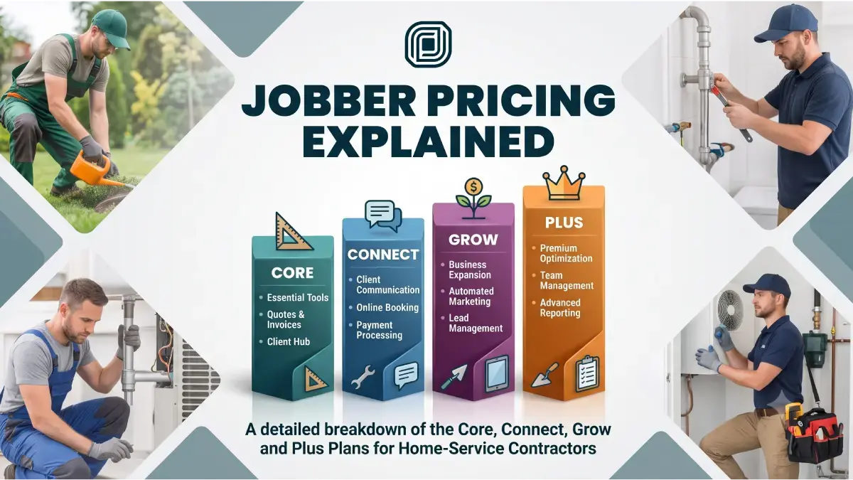 Jobber Pricing Explained: Core, Connect, Grow and Plus Plans for Home‑Service Contractors