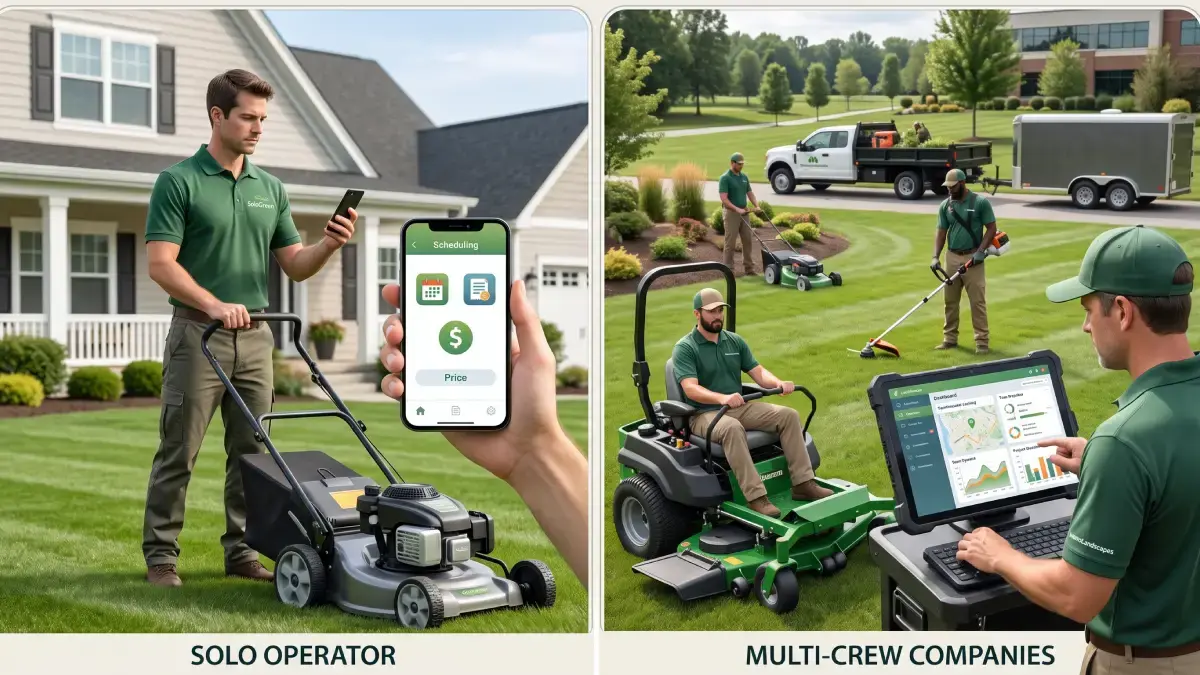Landscaping & Lawn Care Software Pricing Guide: Solo Operator vs Multi-Crew Companies