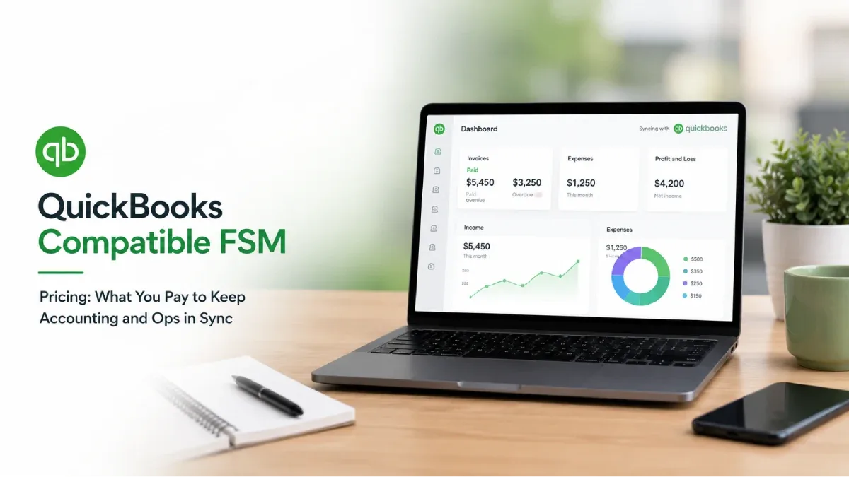 QuickBooks‑Compatible FSM Pricing: What You Pay to Keep Accounting and Ops in Sync