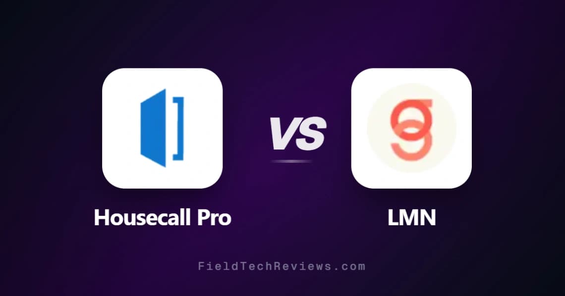 Housecall Pro vs LMN comparison chart - pricing, features, and recommendations for field service professionals