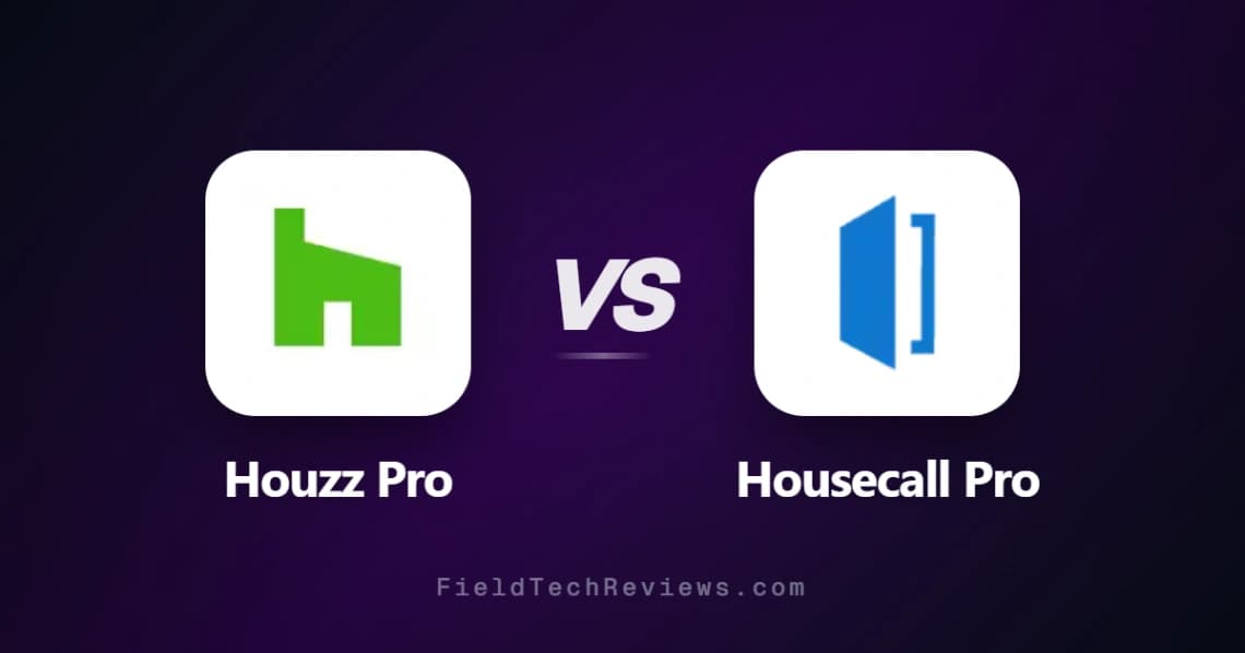 Houzz Pro vs Housecall Pro comparison chart - pricing, features, and recommendations for field service professionals