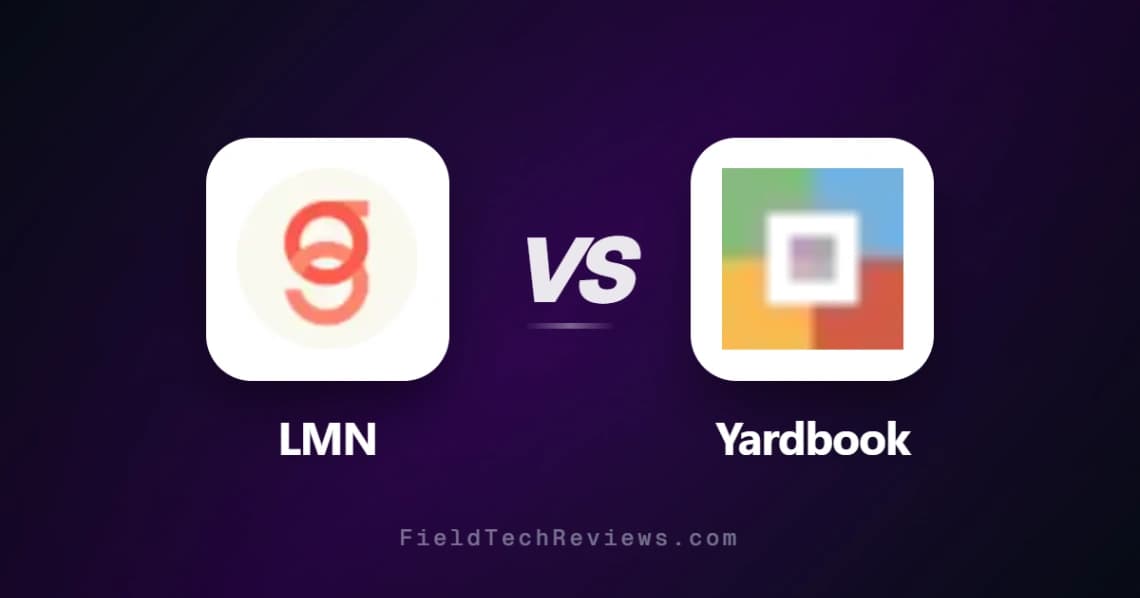 LMN vs Yardbook comparison chart - pricing, features, and recommendations for field service professionals