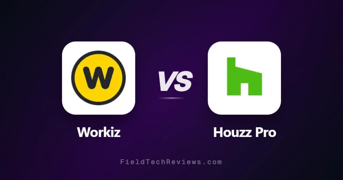 Workiz vs Houzz Pro comparison chart - pricing, features, and recommendations for field service professionals